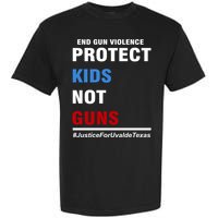 Protect Kids Not Guns Justice For Uvalde Texas Garment-Dyed Heavyweight T-Shirt