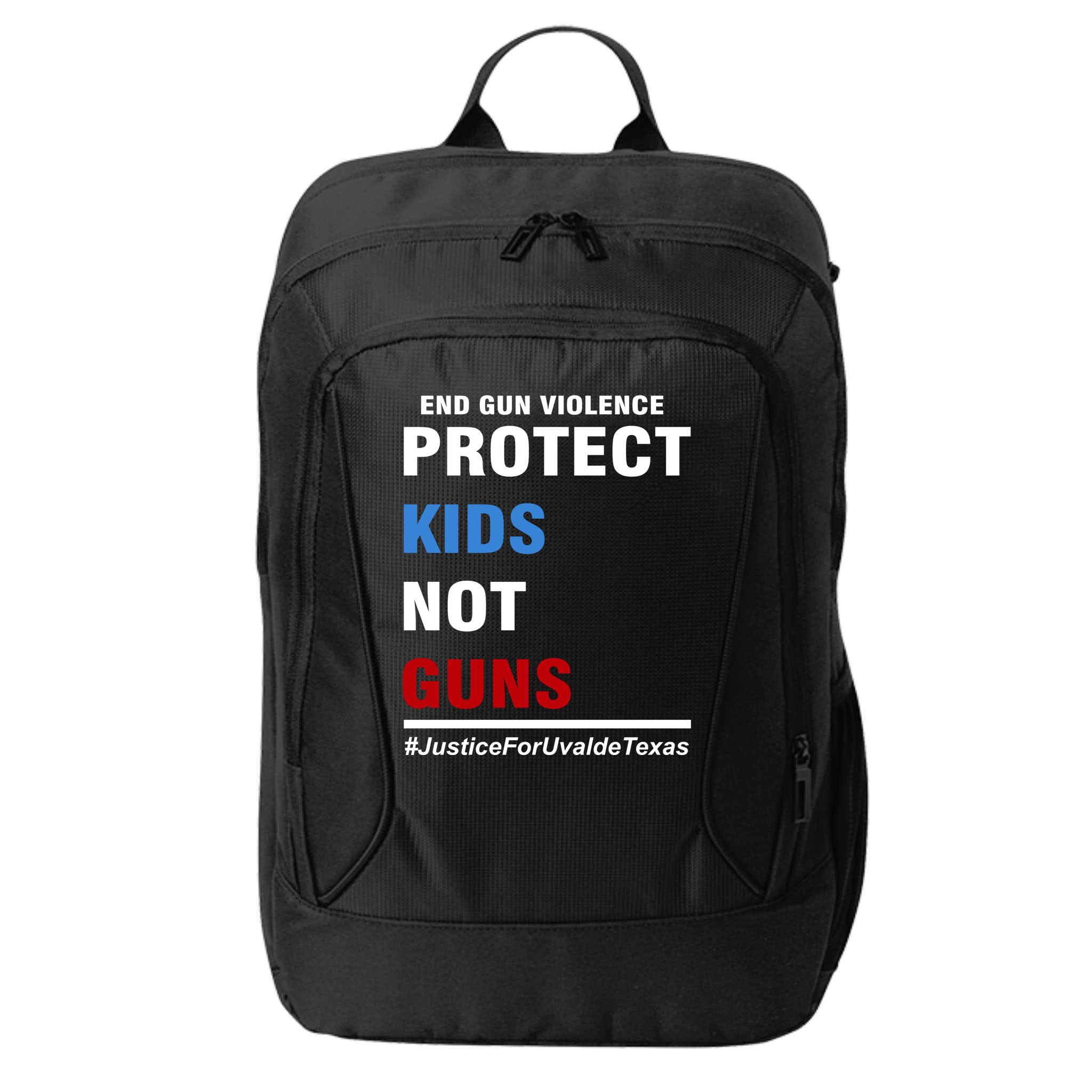Protect Kids Not Guns Justice For Uvalde Texas City Backpack