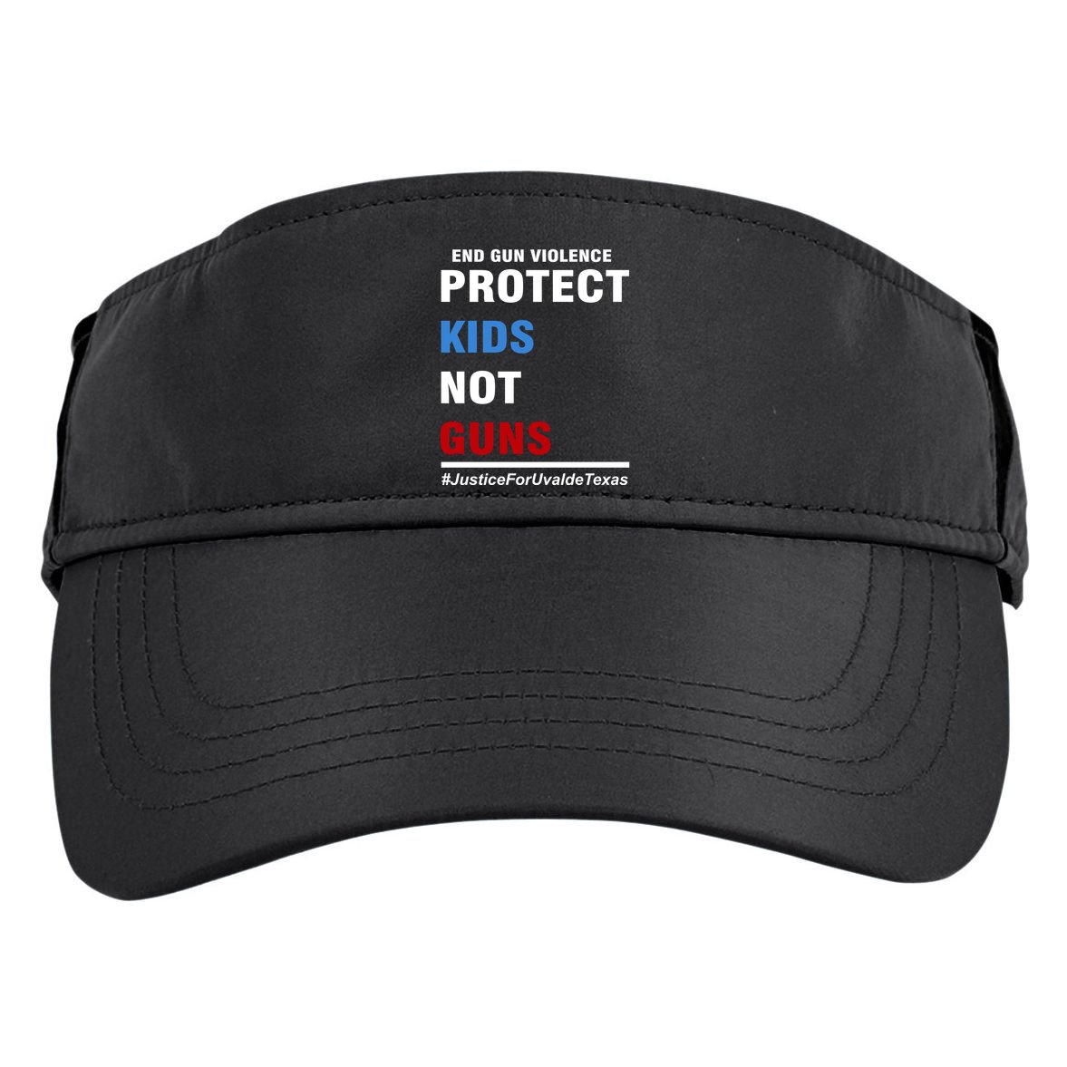 Protect Kids Not Guns Justice For Uvalde Texas Adult Drive Performance Visor