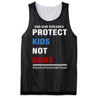 Protect Kids Not Guns Justice For Uvalde Texas Mesh Reversible Basketball Jersey Tank