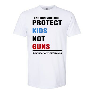 Protect Kids Not Guns Justice For Uvalde Texas Softstyle® CVC T-Shirt