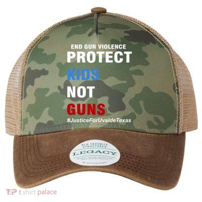 Protect Kids Not Guns #JusticeForUvalde Legacy Tie Dye Trucker Hat
