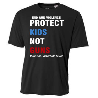 Protect Kids Not Guns #JusticeForUvalde Cooling Performance Crew T-Shirt