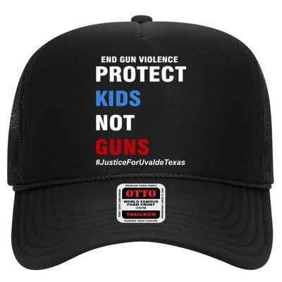 Protect Kids Not Guns #JusticeForUvalde Trucker Hat