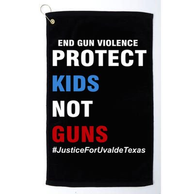 Protect Kids Not Guns #JusticeForUvalde Golf Towel