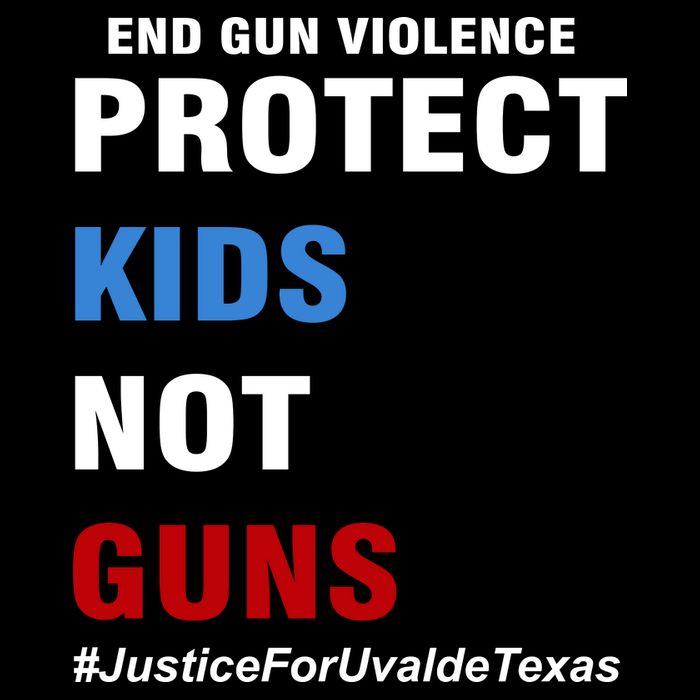 Protect Kids Not Guns #JusticeForUvalde Womens T-Shirt