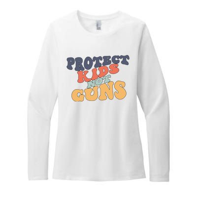 Protects Kidss Not Guns Womens CVC Long Sleeve Shirt