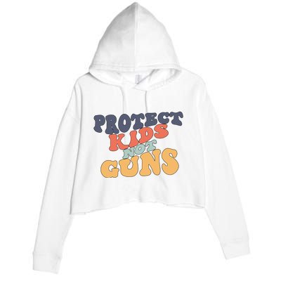 Protects Kidss Not Guns Crop Fleece Hoodie