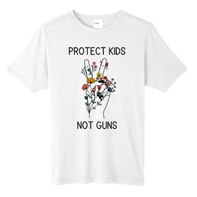 Protects Kidss Not Guns Tall Fusion ChromaSoft Performance T-Shirt