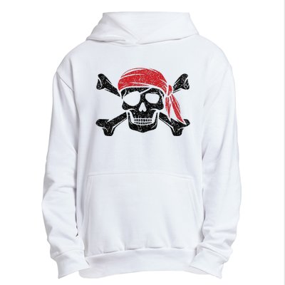 Pirate Kids Or Adults Crossbones And Skull Urban Pullover Hoodie