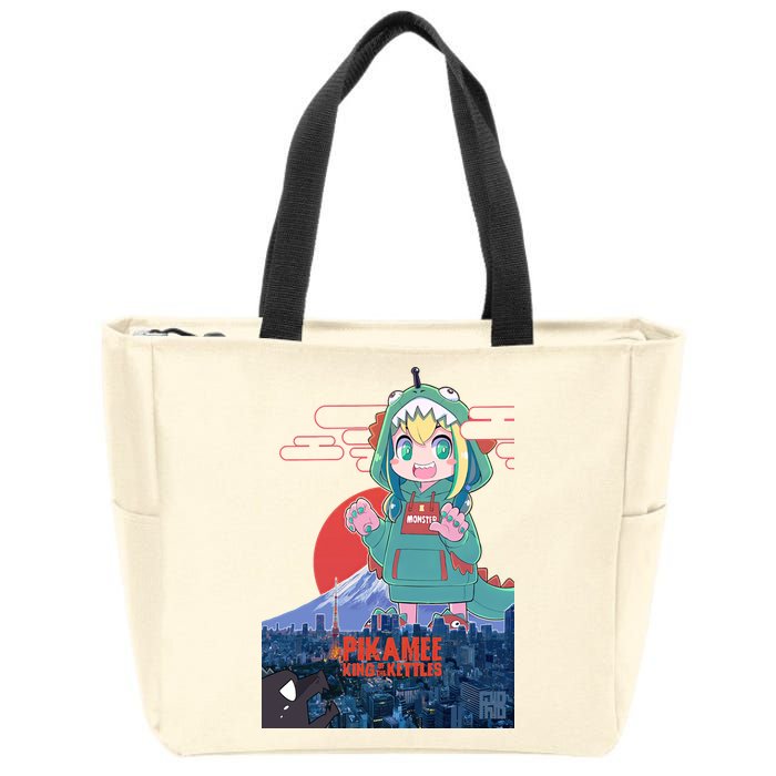 Pikamee King Of The Kettles Zip Tote Bag