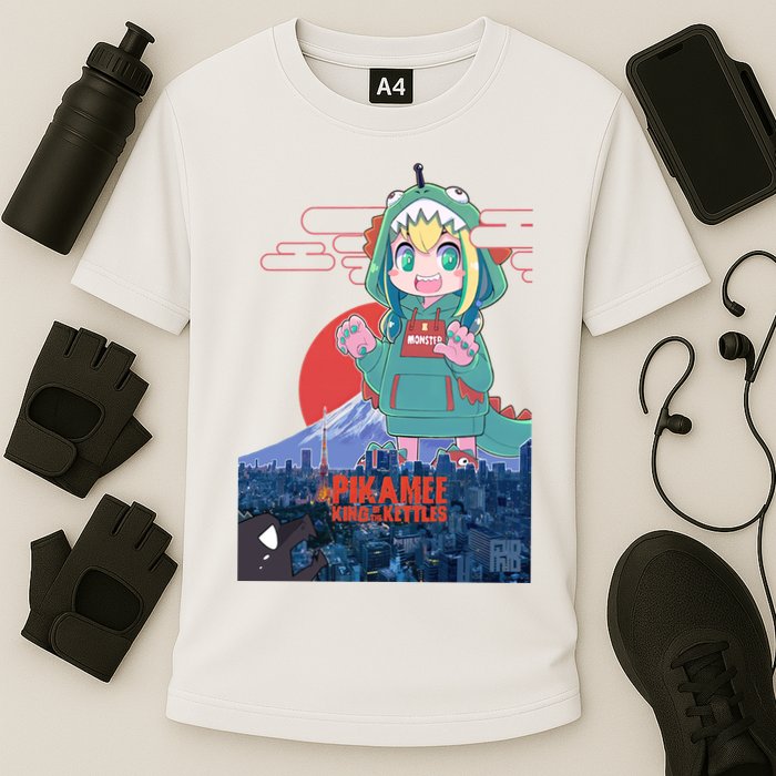 Pikamee King Of The Kettles Cooling Performance Crew T-Shirt