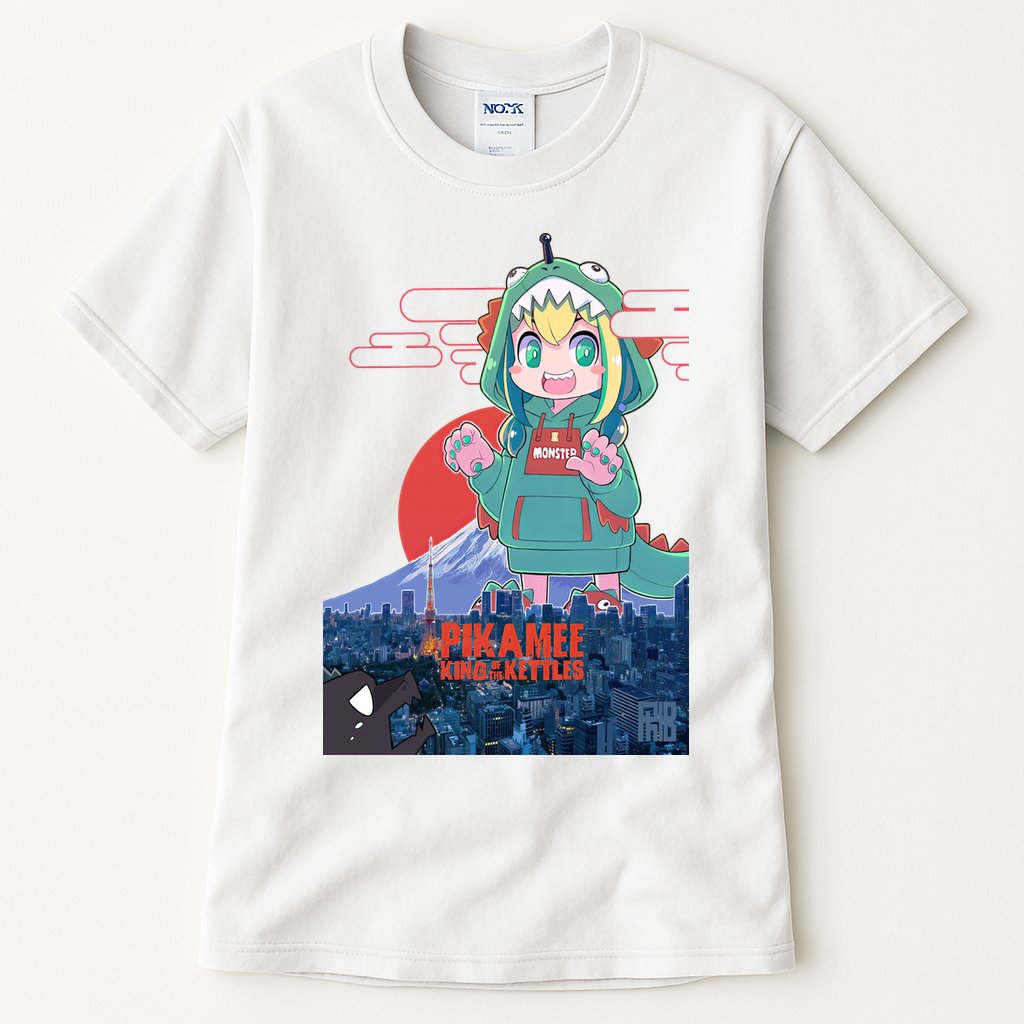 Pikamee King Of The Kettles Tall T-Shirt