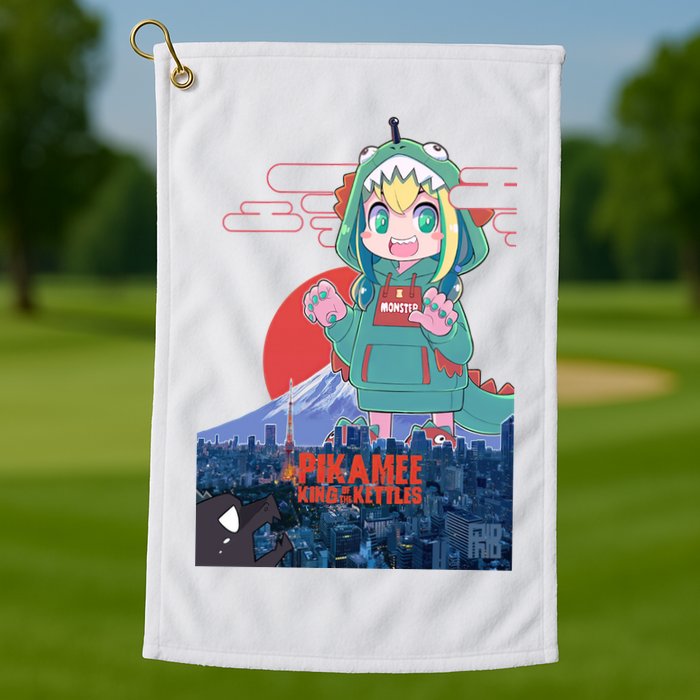 Pikamee King Of The Kettles Golf Towel