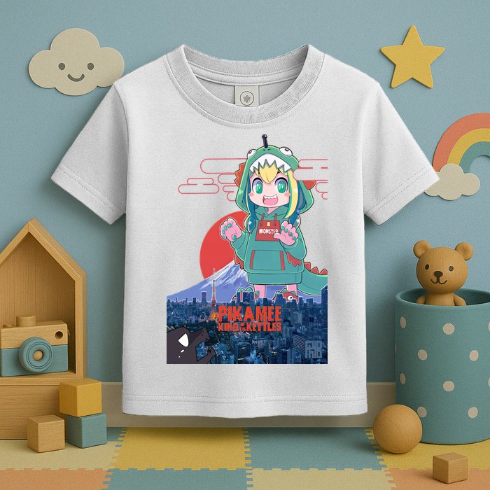 Pikamee King Of The Kettles Toddler T-Shirt