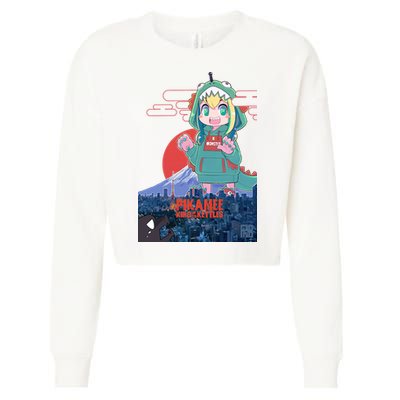 Pikamee King Of The Kettles Cropped Pullover Crew