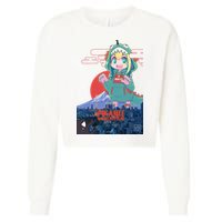 Pikamee King Of The Kettles Cropped Pullover Crew