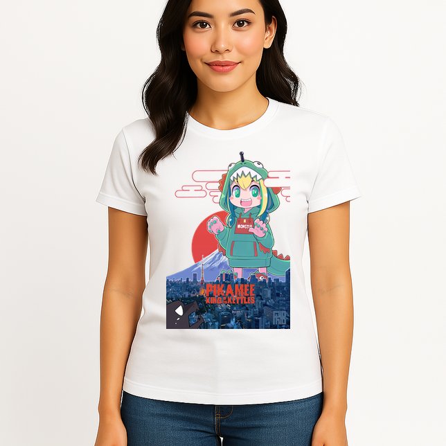 Pikamee King Of The Kettles Womens T-Shirt