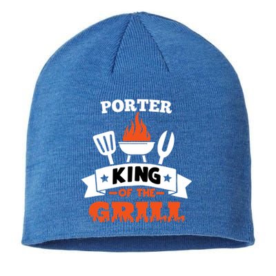 Porter King Of The Grill Grilling Bbq Chef Master Cooking Gift Sustainable Beanie