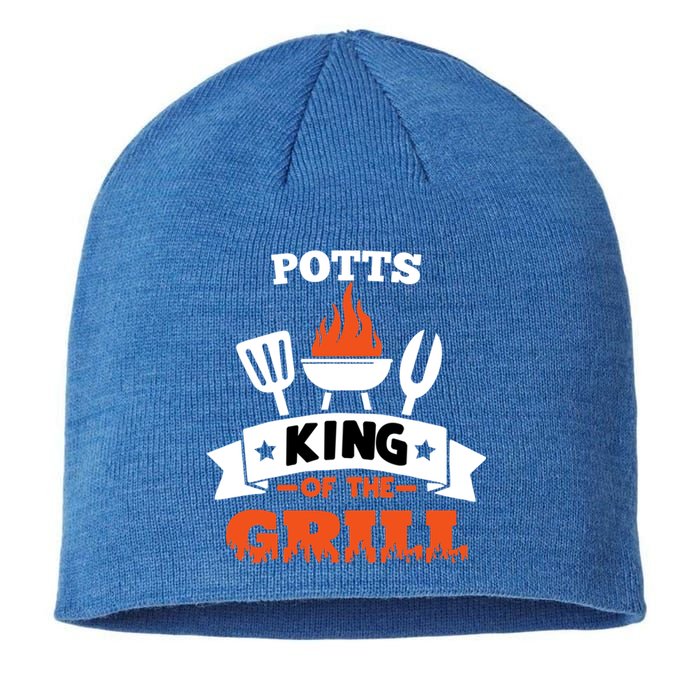 Potts King Of The Grill Grilling Bbq Chef Master Cooking Gift Sustainable Beanie