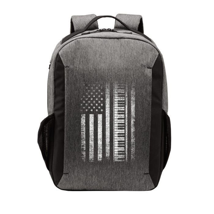 Patriotic Keyboard Player Keyboardist Keyboarder Usa Flag Vector Backpack