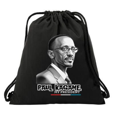 Paul Kagame Drawstring Bag