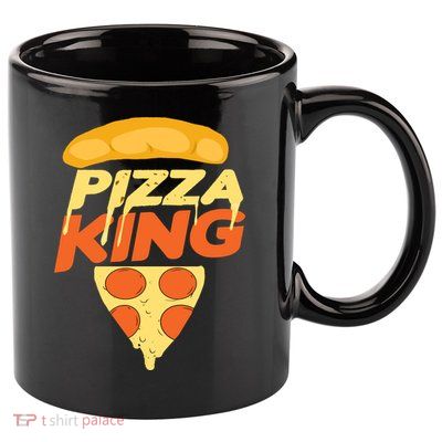 Pizza King 11oz C Handle Ceramic Mug