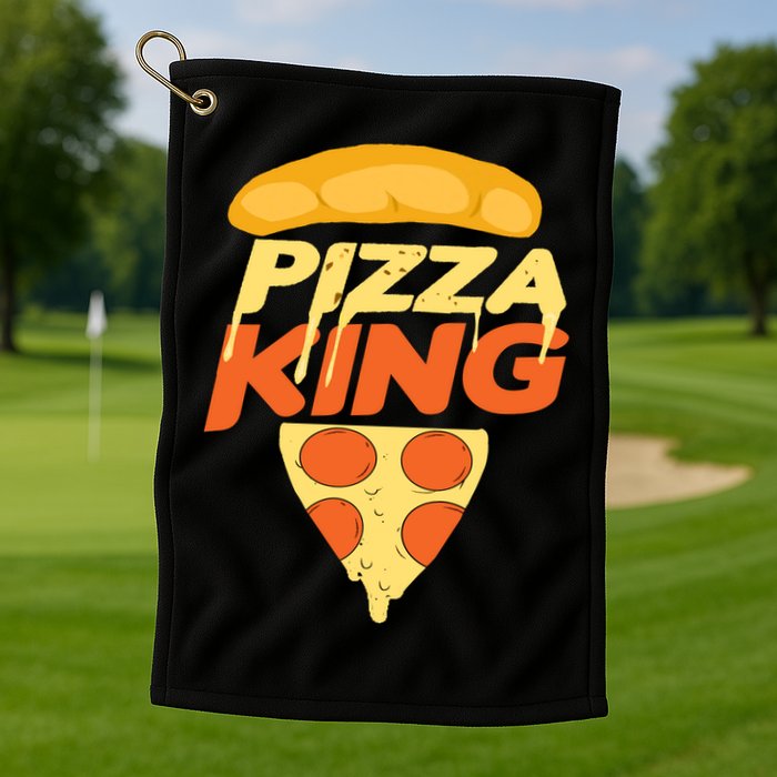 Pizza King Golf Towel