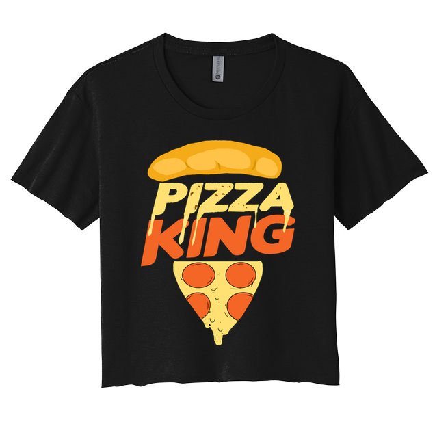 Pizza King Crop Top