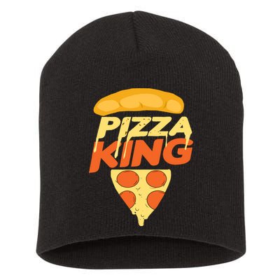 Pizza King Short Acrylic Beanie