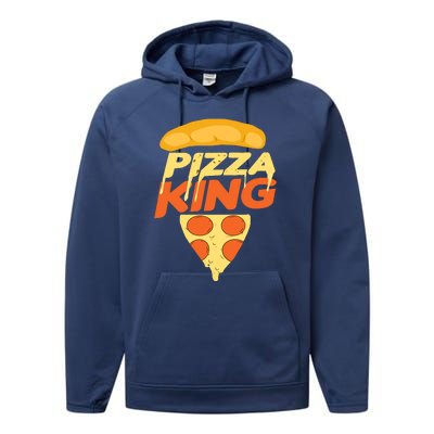 Pizza King Performance Fleece Hoodie