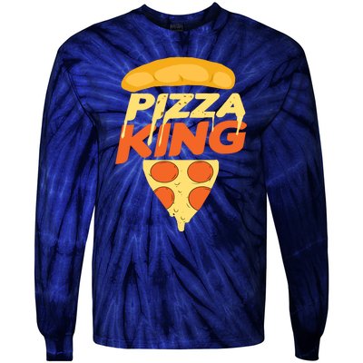 Pizza King Tie-Dye Long Sleeve Shirt