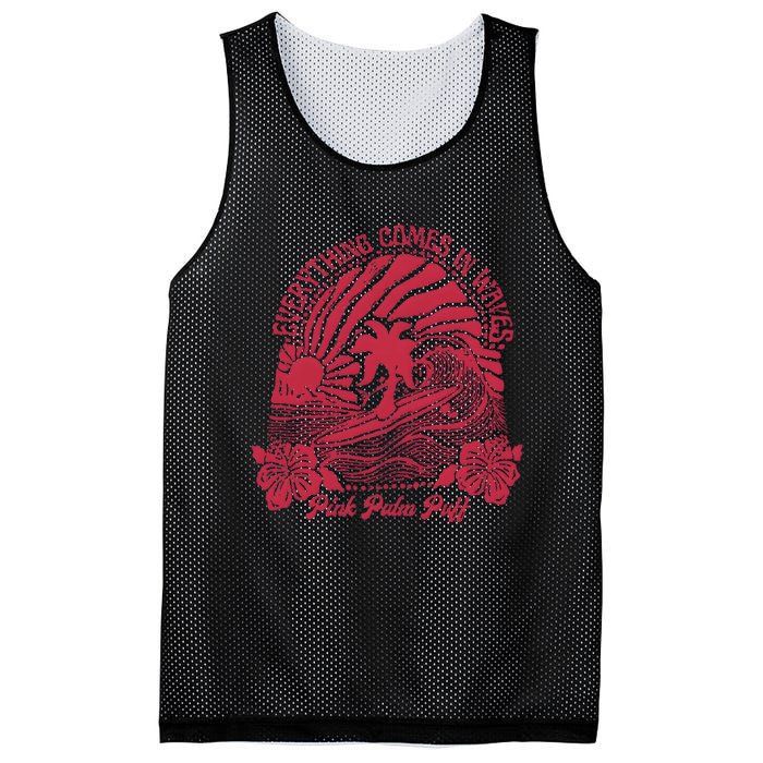 Pin K Palm Puff Mesh Reversible Basketball Jersey Tank