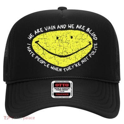 Psycho Killer High Crown Mesh Back Trucker Hat
