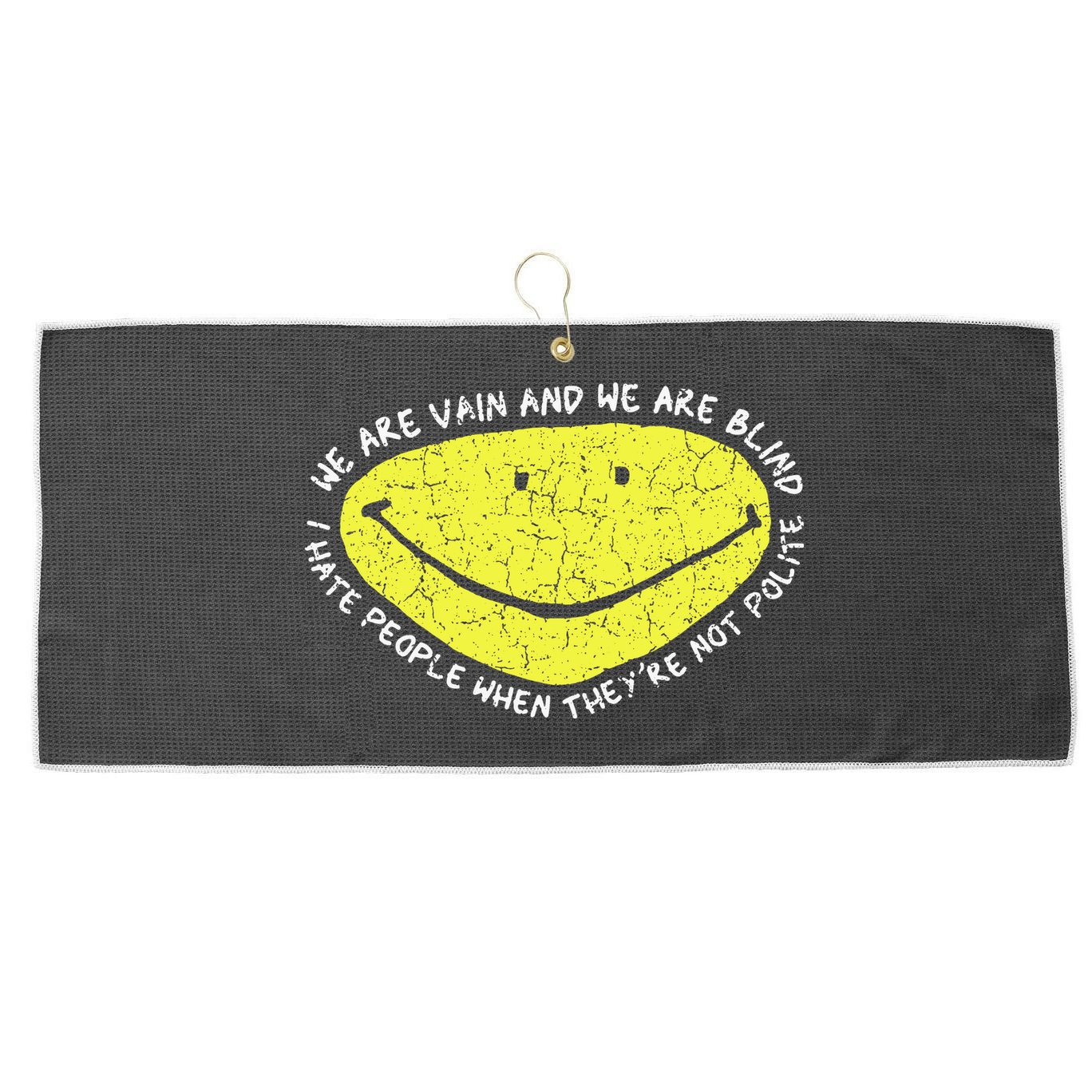Psycho Killer Large Microfiber Waffle Golf Towel
