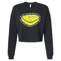 Psycho Killer Cropped Pullover Crew