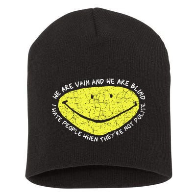 Psycho Killer Short Acrylic Beanie