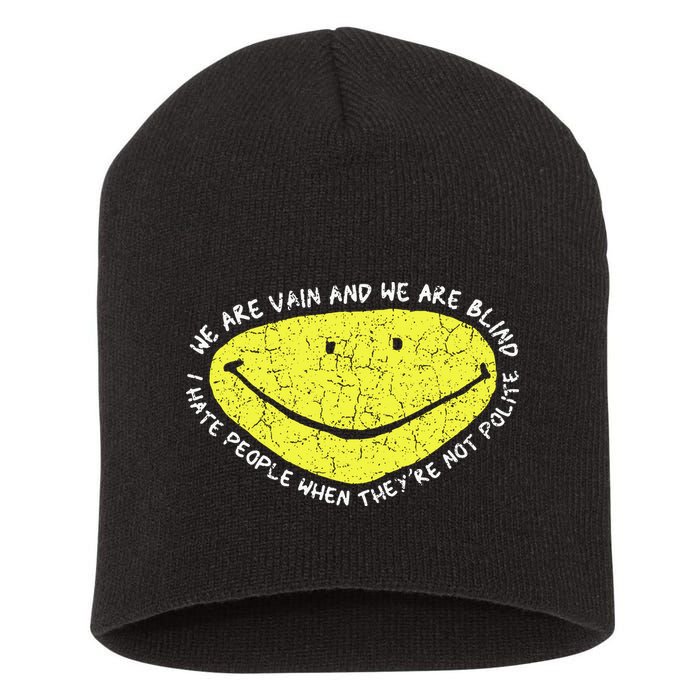 Psycho Killer Short Acrylic Beanie