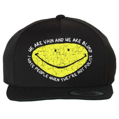 Psycho Killer Wool Snapback Cap