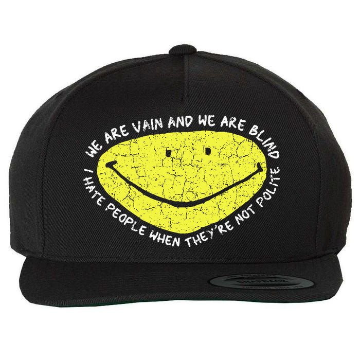 Psycho Killer Wool Snapback Cap