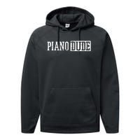 Piano Keyboard Player Musician Pianist Gift Performance Fleece Hoodie