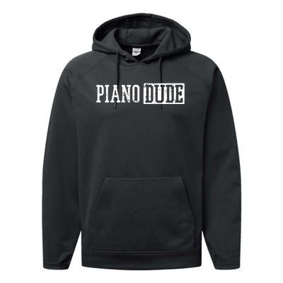 Piano Keyboard Player Musician Pianist Gift Performance Fleece Hoodie