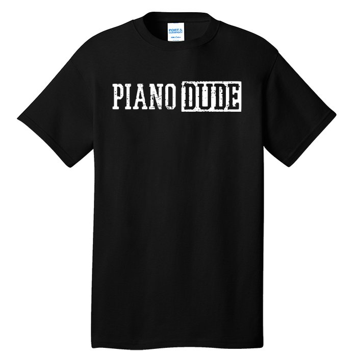 Piano Keyboard Player Musician Pianist Gift Tall T-Shirt