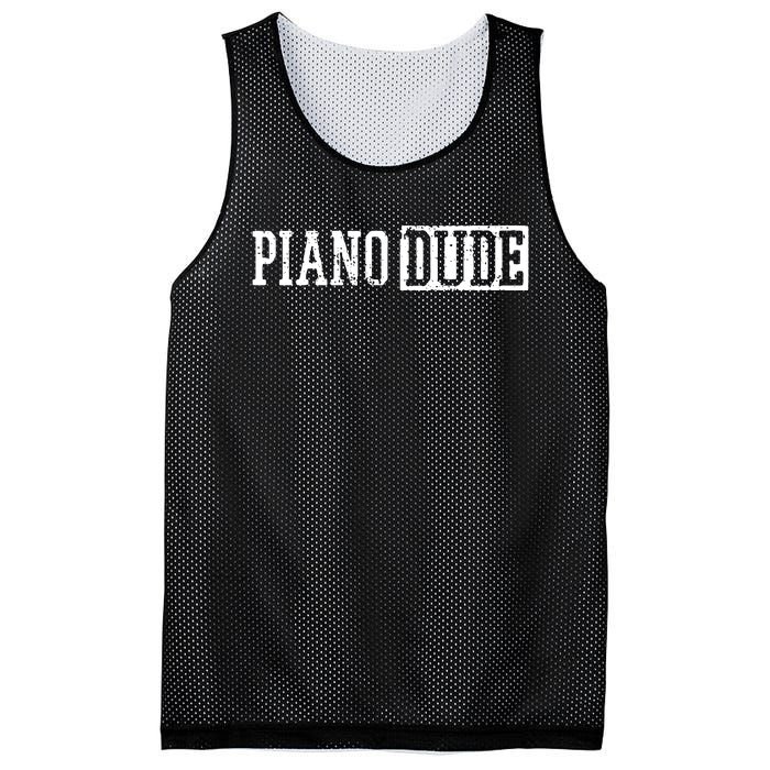 Piano Keyboard Player Musician Pianist Gift Mesh Reversible Basketball Jersey Tank