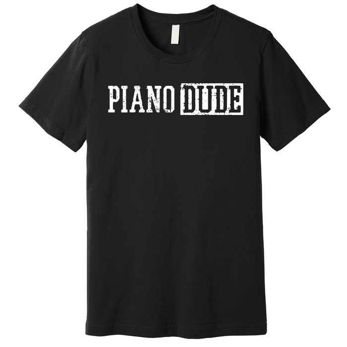 Piano Keyboard Player Musician Pianist Gift Premium T-Shirt