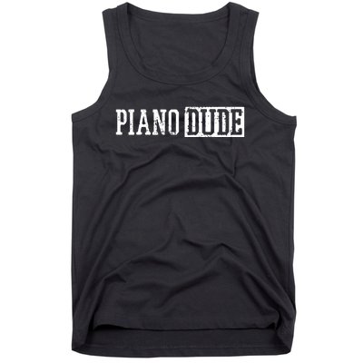 Piano Keyboard Player Musician Pianist Gift Tank Top