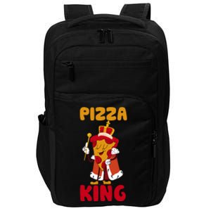 Pizza King, Pizza Lover Tee, Cute Pizza Impact Tech Backpack