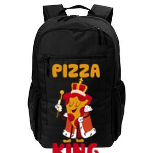 Pizza King, Pizza Lover Tee, Cute Pizza Daily Commute Backpack