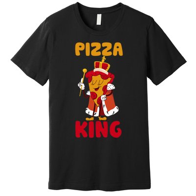 Pizza King, Pizza Lover Tee, Cute Pizza Premium T-Shirt