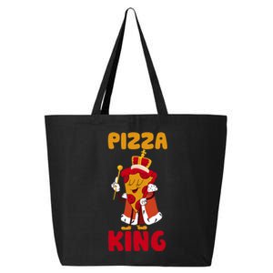 Pizza King, Pizza Lover Tee, Cute Pizza 25L Jumbo Tote